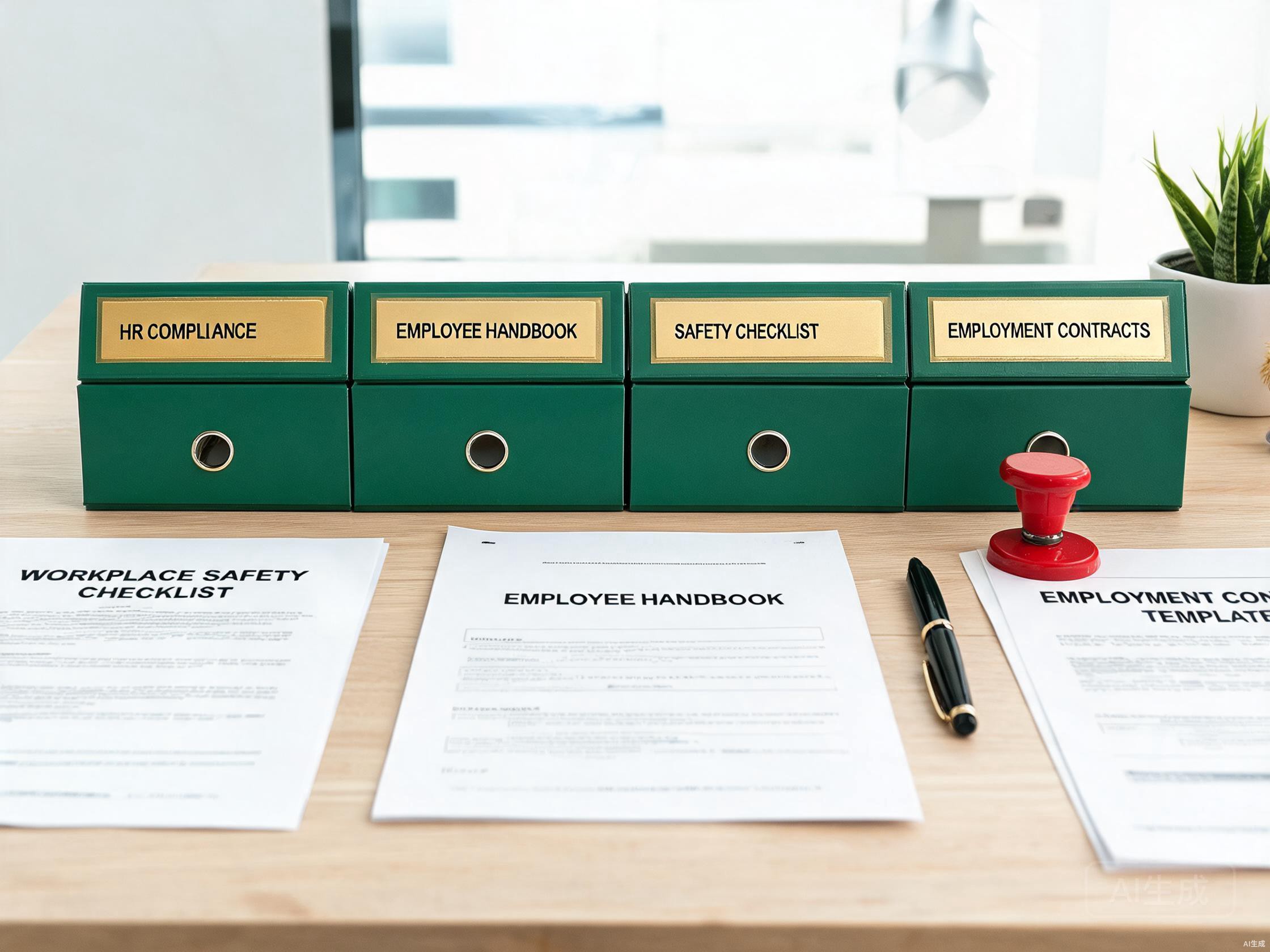 HR compliance documents and checklist