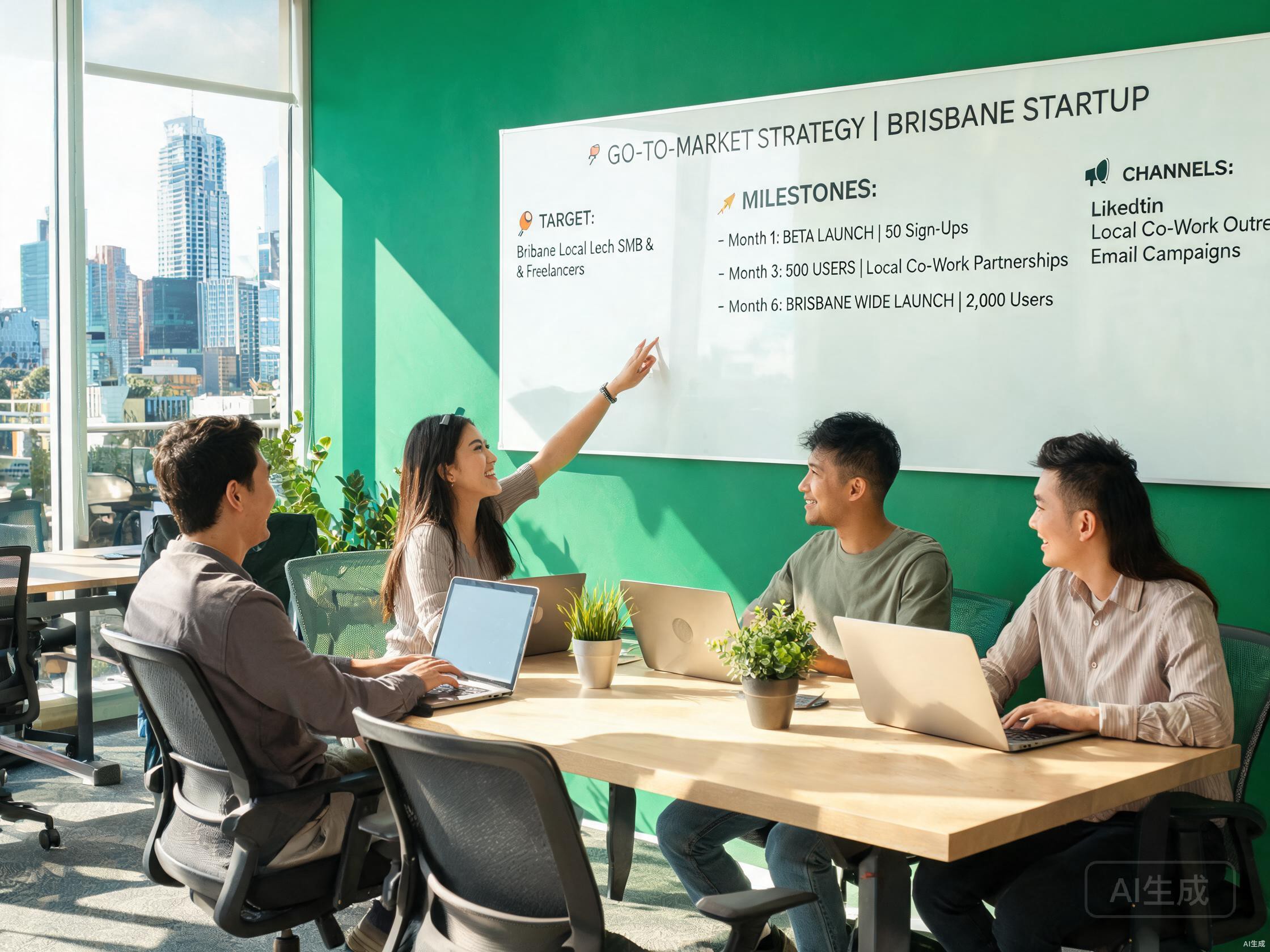 Startup go-to-market strategy case study
